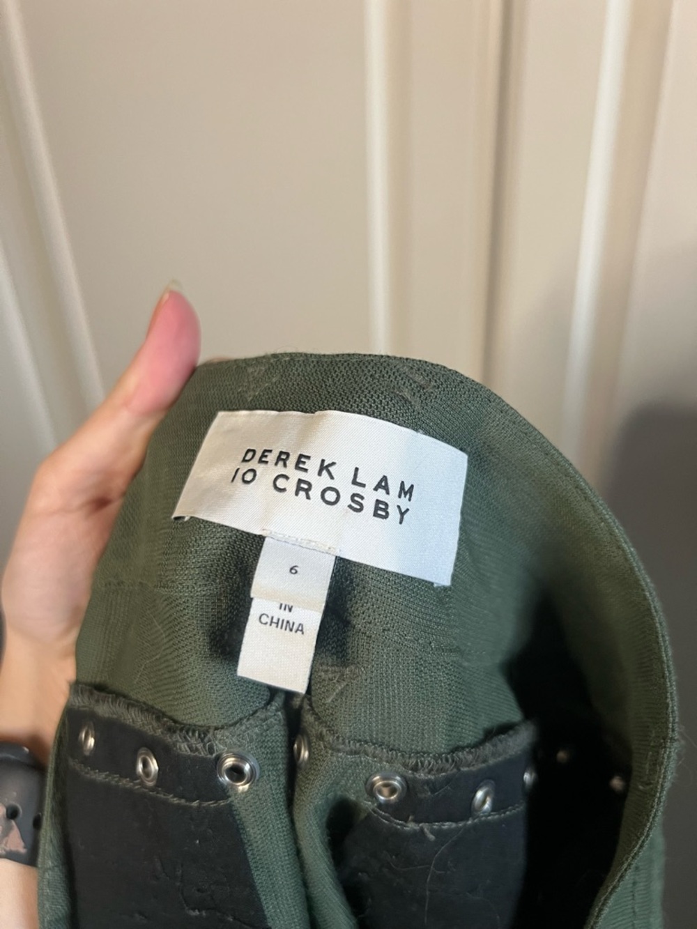Derek Lam 10 Crosby Grommet Cargo Pants - Picture 12 of 14